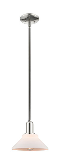 Arcadia One Light Mini Pendant in Polished Nickel (405|7161SPNG131)