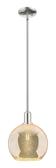 Arcadia One Light Mini Pendant in Polished Nickel (405|7161SPNG12810)