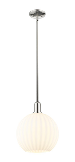 Arcadia One Light Mini Pendant in Polished Nickel (405|7161SPNG121712WV)