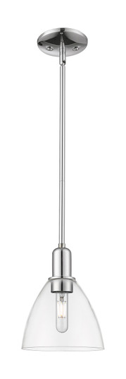 Arcadia One Light Mini Pendant in Polished Chrome (405|7161SPCGBD752)
