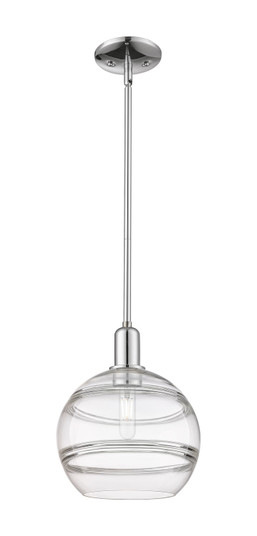 Arcadia One Light Mini Pendant in Polished Chrome (405|7161SPCG55610CL)