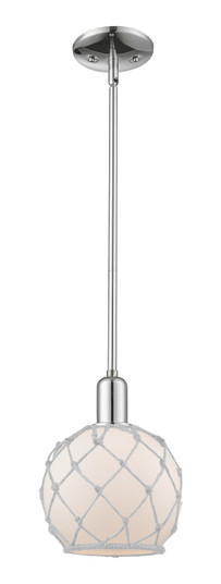 Arcadia One Light Mini Pendant in Polished Chrome (405|7161SPCG1218RW)