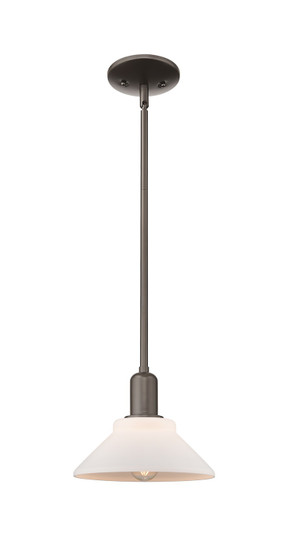 Arcadia One Light Mini Pendant in Oil Rubbed Bronze (405|7161SOBG131)