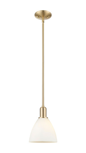 Arcadia One Light Mini Pendant in Champagne Bronze (405|7161SCBGBD751)