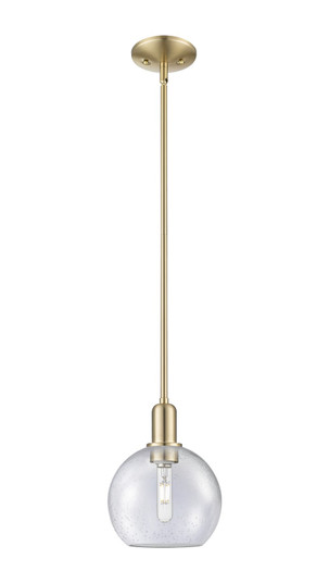 Arcadia One Light Mini Pendant in Champagne Bronze (405|7161SCBG1248)