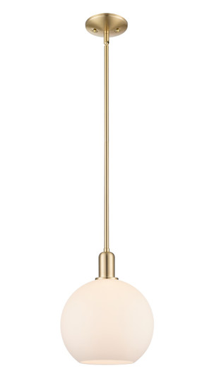 Arcadia One Light Mini Pendant in Champagne Bronze (405|7161SCBG12110)