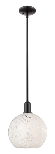 Arcadia One Light Mini Pendant in Matte Black (405|7161SBKG121610WM)
