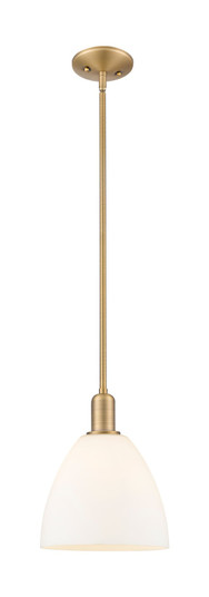 Arcadia One Light Mini Pendant in Brushed Brass (405|7161SBBGBD91)
