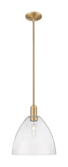 Arcadia One Light Mini Pendant in Brushed Brass (405|7161SBBGBD124)