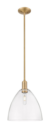 Arcadia One Light Mini Pendant in Brushed Brass (405|7161SBBGBD122)