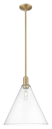 Arcadia One Light Mini Pendant in Brushed Brass (405|7161SBBGBC162)