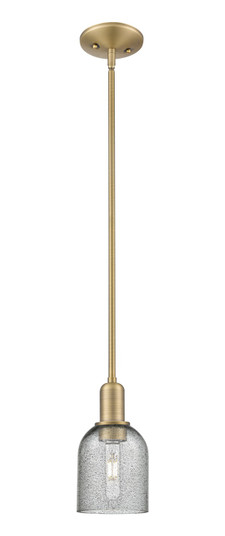 Arcadia One Light Mini Pendant in Brushed Brass (405|7161SBBG257)