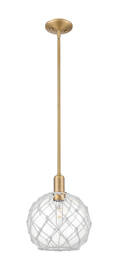 Arcadia One Light Mini Pendant in Brushed Brass (405|7161SBBG12210RW)