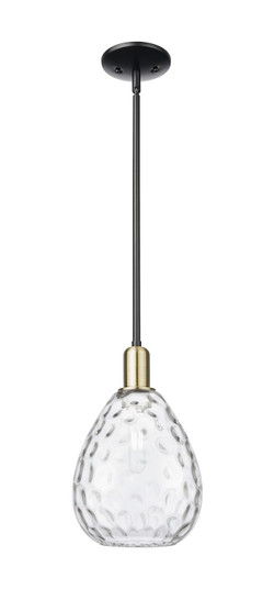 Arcadia One Light Mini Pendant in Black Antique Brass (405|7161SBABG372)