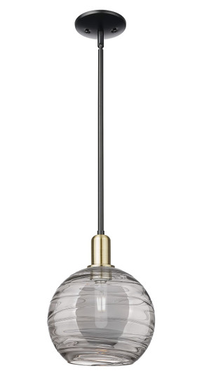 Arcadia One Light Mini Pendant in Black Antique Brass (405|7161SBABG121310SM)