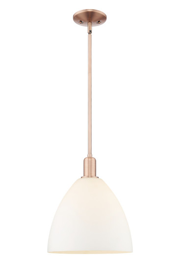 Arcadia One Light Mini Pendant in Antique Copper (405|7161SACGBD121)