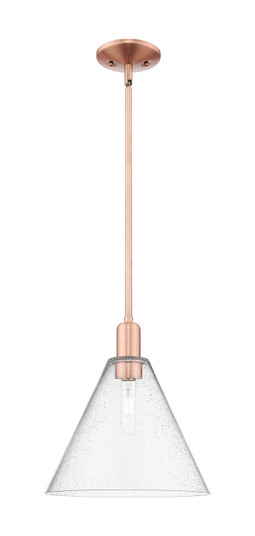 Arcadia One Light Mini Pendant in Antique Copper (405|7161SACGBC124)