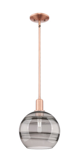 Arcadia One Light Mini Pendant in Antique Copper (405|7161SACG55610SM)