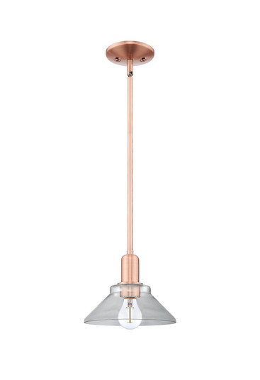 Arcadia One Light Mini Pendant in Antique Copper (405|7161SACG132)