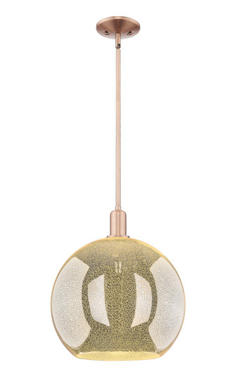 Arcadia One Light Mini Pendant in Antique Copper (405|7161SACG12814)