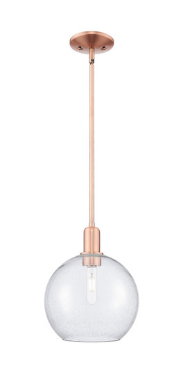 Arcadia One Light Mini Pendant in Antique Copper (405|7161SACG12410)