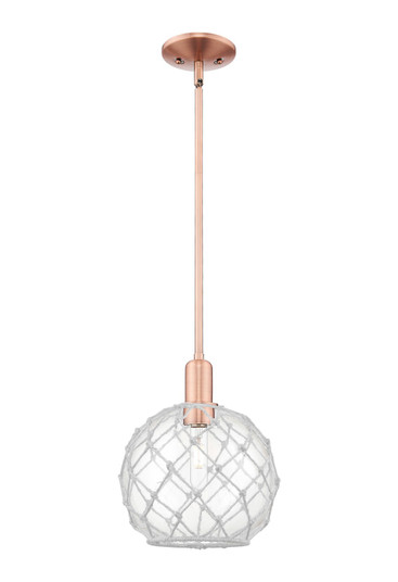 Arcadia One Light Mini Pendant in Antique Copper (405|7161SACG12210RW)
