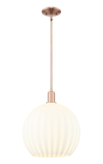 Arcadia One Light Mini Pendant in Antique Copper (405|7161SACG121714WV)