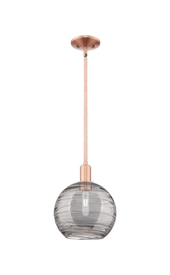 Arcadia One Light Mini Pendant in Antique Copper (405|7161SACG121310SM)