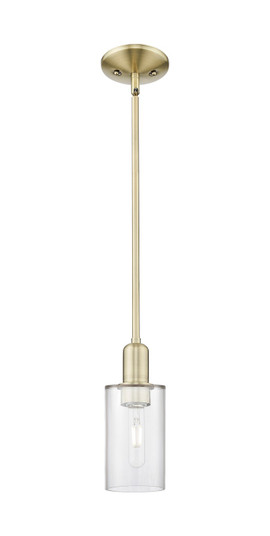Arcadia One Light Mini Pendant in Antique Brass (405|7161SABG802)