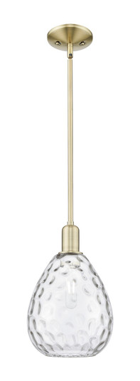 Arcadia One Light Mini Pendant in Antique Brass (405|7161SABG372)