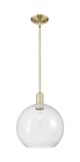 Arcadia One Light Mini Pendant in Antique Brass (405|7161SABG12212)