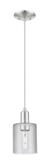 Arcadia One Light Mini Pendant in Brushed Satin Nickel (405|7161PSNG112)