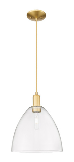 Arcadia One Light Mini Pendant in Satin Gold (405|7161PSGGBD122)