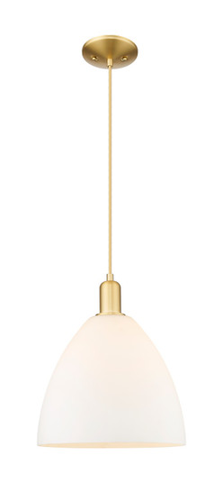 Arcadia One Light Mini Pendant in Satin Gold (405|7161PSGGBD121)