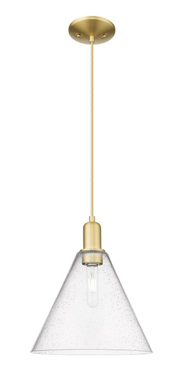 Arcadia One Light Mini Pendant in Satin Gold (405|7161PSGGBC124)