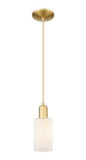 Arcadia One Light Mini Pendant in Satin Gold (405|7161PSGG801)