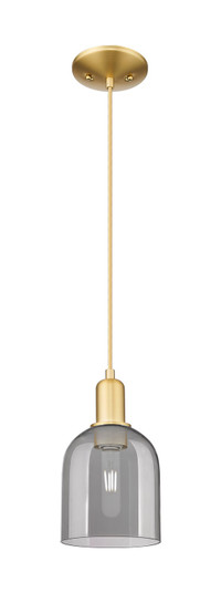 Arcadia One Light Mini Pendant in Satin Gold (405|7161PSGG5586SM)
