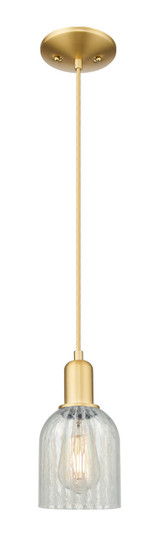 Arcadia One Light Mini Pendant in Satin Gold (405|7161PSGG2511)