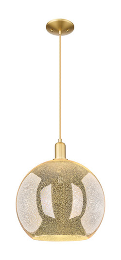 Arcadia One Light Mini Pendant in Satin Gold (405|7161PSGG12814)