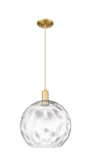 Arcadia One Light Mini Pendant in Satin Gold (405|7161PSGG121514)
