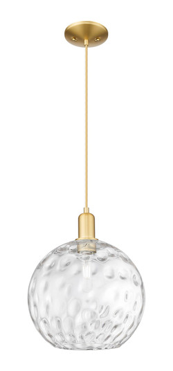 Arcadia One Light Mini Pendant in Satin Gold (405|7161PSGG121512)