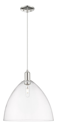 Arcadia One Light Mini Pendant in Polished Nickel (405|7161PPNGBD162)