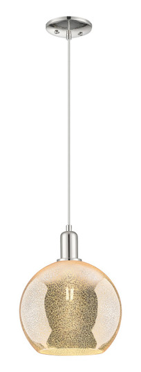 Arcadia One Light Mini Pendant in Polished Nickel (405|7161PPNG12810)