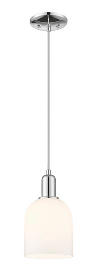 Arcadia One Light Mini Pendant in Polished Chrome (405|7161PPCG5586GWH)