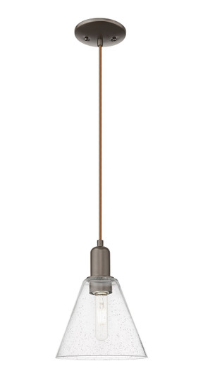 Arcadia One Light Mini Pendant in Oil Rubbed Bronze (405|7161POBGBC84)
