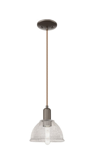 Arcadia One Light Mini Pendant in Oil Rubbed Bronze (405|7161POBG422)