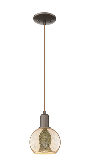 Arcadia One Light Mini Pendant in Oil Rubbed Bronze (405|7161POBG1286)