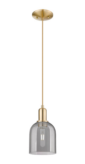Arcadia One Light Mini Pendant in Champagne Bronze (405|7161PCBG5586SM)
