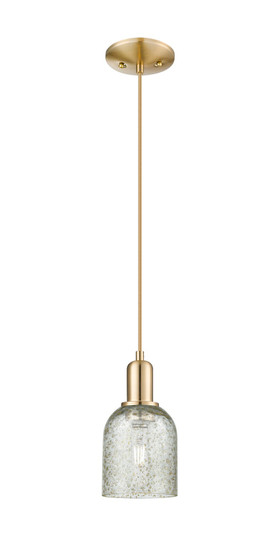 Arcadia One Light Mini Pendant in Champagne Bronze (405|7161PCBG259)