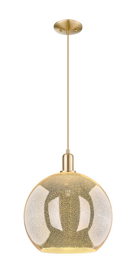 Arcadia One Light Mini Pendant in Champagne Bronze (405|7161PCBG12814)